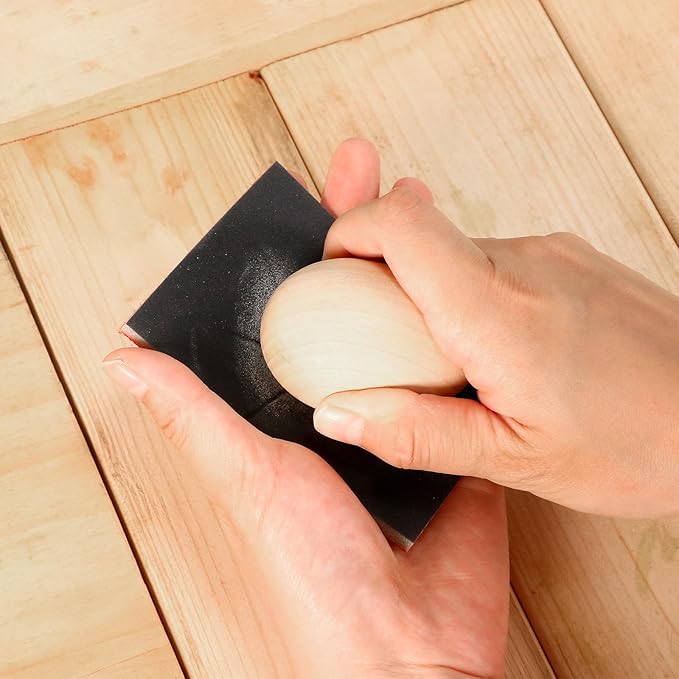 24 Pcs Sanding Sponge 400 Grit, Washable & Reusable Sanding Blocks for Wood, Metal, Drywall, Glazing, Wet Dry Sandpaper for Smooth Finishing