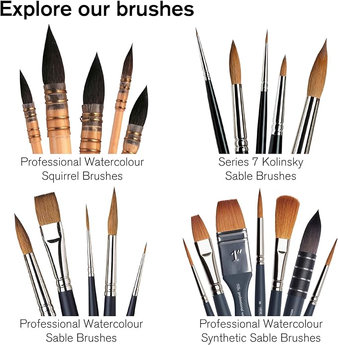 Winsor & Newton Professional Watercolor, 5ml (0.17-oz) Tube, Manganese Blue Hue