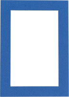 11x14 Mat for 8.5x11 Photo - Precut Royal Blue Picture Matboard for Frames Measuring 11 x 14 Inches - Bevel Cut Matte to Display Art 8.5 x 11 Inches - Acid Free ONE MAT with Backing Board & Clear Bag