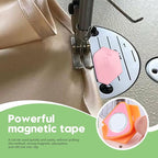 Pcmursal 6 Packs Magnetic Seam Guide for Sewing Machine, Multifunctional Polygonal Seam Guide Hemmer Guide with Scale, Sewing Supplies and Accessories for Magnet Making Machine