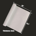 OISAKLD EVA Foam 2mm-10mm 13.7"×39" Craft Foam Sheet 74 kg/m³ Cosplay Foam for Craft Model Cosplay 5mm