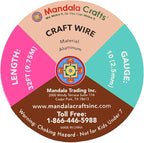 Mandala Crafts 10 Gauge Anodized Aluminum Craft Wire for Jewelry Making - 32 FT Colored Flexible Lavender Wire - Bendable for Bonsai Armature Crafting Sculpting