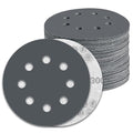 100 Pcs 5 inch Wet Dry Sanding Discs Grit 3000 Hook and Loop 8 Hole Silicon Carbide Orbital Sander Sandpaper