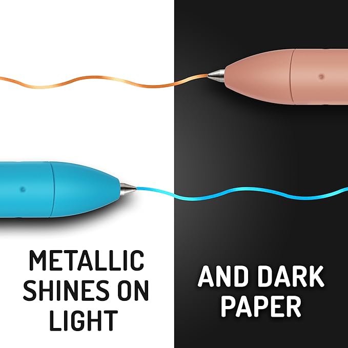 Paper Mate InkJoy Gel Pens Ultimate Pack, Retractable Pens, Featuring Classic, Bright!, and Metallic Pens, Assorted, 30 Count