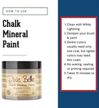 Dixie Belle Paint Company Chalk Finish Furniture Paint - French Linen (16oz) - Matte Light Taupe Chic Chalk Mineral DIY Furniture Paint