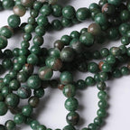 60PCS 6MM Rhyosite Stone Beads Energy Healing Beads for DIY Jewelry Bracelet Necklace Making for Jewelry Making15Inch