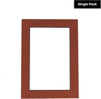 8x10 Mat Bevel Cut for 5.5x8.5 Photos - Acid Free Football Texture Precut Matboard - For Pictures, Photos, Framing - 4-ply Thickness