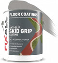 FIXALL Skid Grip Anti-Slip Coating, 1 Gallon, Smoke, Exceeds ADA Standards, Ideal for Safety Areas, Slip-Resistant Pavement, Cement & Concrete Paint