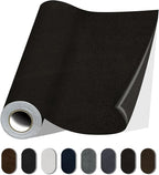 Fabric Repair Patches, 35X79 Inch Self-Adhesive Suede Patches Tape Durable, DIY Large Fabric Repair for Sofa, Couches, Furniture, Chair, Clothing （35X79 Inch, Coffee）
