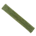 CCINEE 26 Gauge Dark Green Floral Wire Stem for Flower Arrangement Craft Supply,16 Inch,200PCS