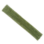 CCINEE 26 Gauge Dark Green Floral Wire Stem for Flower Arrangement Craft Supply,16 Inch,200PCS