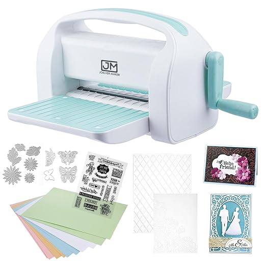 Manual Die Cutting Machine,9" Openning, Scrapbooking Machine Starter kit