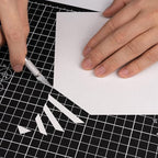 DIYSELF Cutting Mat 12in×18in, Cutting Mats for Crafts, Self Healing Cutting Mat A3, Cutting Mat for Sewing, Fabric Cutting Mat Double Side, Craft Mat for Desktop, Rotating Cutting Mats for Quilting