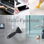 10pcs Plastic Spatula Paint Scrapers, Flexible Resin Scraper Putty Knife Air Bubble Remover Sticker Installation Tool for 3D Printing Resin Removal Spackling Patching Decal