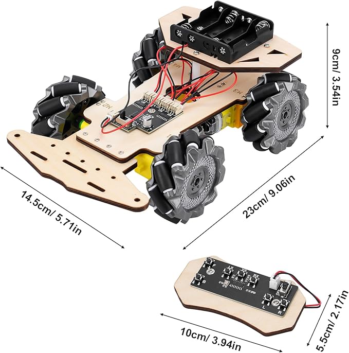 RC Robot Car Kit for Kids Ages 8-12 12-16, STEM Science Kits, STEM Projects, Gifts for 8 9 10 11 12 13 14 15 16 Year Old Boys Girls Teens, Cool Engineering Building Toys