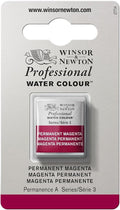 Winsor & Newton Professional Water Colour Paint, Half Pan, Permanent Magenta