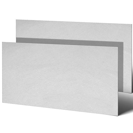 Zonon 2 Pcs 20 Gauge Steel Sheet Metal Cold Roll Steel Sheet 12" x 6" x 0.032" Weldable Metal Roll Steels Plate for DIY Craft Projects Home Auto, Easy to Shape, Weld, Cut and Form