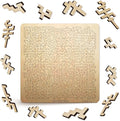 Mind Bending Wooden Jigsaw Puzzle - Difficult Challenging Impossible Puzzles for Adults, Advanced Hard Jigsaw Puzzles - Aztec Labyrinth - 130 Pieces