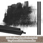 Gueevin 50 Pcs Willow Charcoal Sticks, Willow Charcoal, Artists, Beginners, Students, Perfect for Sketching, Drawing, Shading, and Fine Art Christmas Gifts for Art (7-9mm)