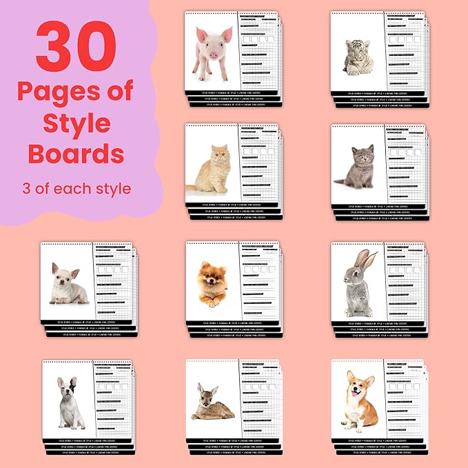 Fashion Angels Pet Fashion Sticker Stylist - 30 Style Sheets for Kids Coloring - Name, Accessorize, and Design Unique Outfits for Your Favorite Animals - Road Trip Essentials - Ages 6 and Up