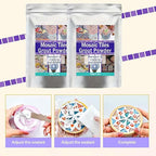 Mosaic Grout, Mosaics Tile Tools, Mosaic Tile Accessories – Essential for Handmade Grouting and Perfect for DIY Craft Projects (White, 250G)