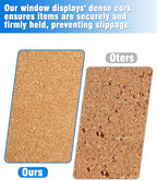 2 Pack 26"x20" Enclosed Bulletin Board, Lockable Weather-Resistant Aluminum Cork Noticeboard for School & Office, Silver Frame w/Cork