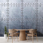 wall26 Wall Sticker/Wall Mural Metal Background, Not Peel and Stick, Non-Woven Wallpaper Decorative for Bedroom, Living Room,Office - 132x144 inches