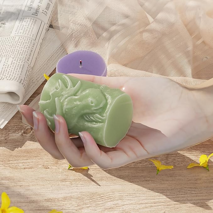 Pegasus Animal Candle & Clay Mold - 3D Silicone Mold for Resin Casting & Candle Making