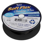 Soft Flex 49 Strand Beading Wire - Medium 0.19 Diameter - 100 Feet Nylon Design Wire