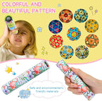 15 Pcs Classic Kaleidoscopes Kids Birthday Party Favor Old Fashioned Vintage Educational Toys Stocking Stuffers Goodie Bag Fillers for Classroom School Return Gifts Carnival Prizes (Cartoon Style)