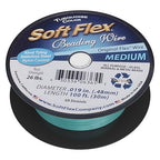 Soft Flex 49 Strand Beading Wire - Medium 0.19 Diameter - 100 Feet Nylon Design Wire