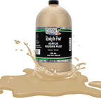POURING MASTERS Desert Sand Acrylic Ready to Pour Pouring Paint - Premium 64-Ounce Pre-Mixed Water-Based - for Canvas, Wood, Paper, Crafts, Tile, Rocks and More