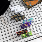 63 Pieces MTG Dice Counters Bulk Ability Keywords MTG Tokens Shield Life Counter 6 Sided Dice Set for Magic The Gathering,TCG,Cards Gaming Accessories