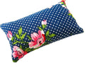 Emery Sewing Pincushion Filled with Abrasive Emery Sand - Handmade in USA (2"x3", Navy Blue Pinup Retro)