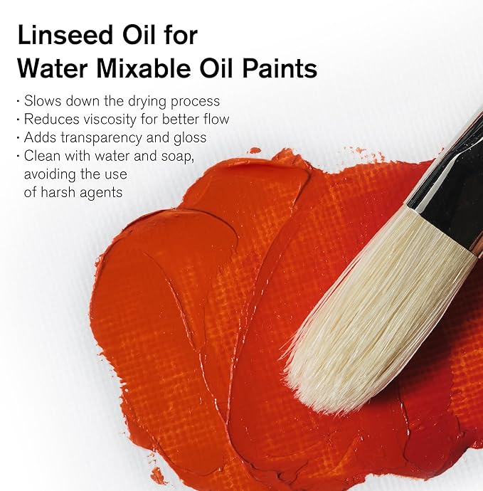 Winsor & Newton Artisan Linseed Oil, 75ml (2.5-oz) bottle