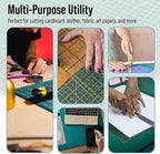 Adir Self Healing Cutting Mat - 18x24 Inches Sew Cutting Mat and Quilt Cutting Mat with 5 Layers, Double Sided Cutting Mat for Crafts - Reversible Non-Slip Cutting Pad with Grid