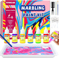 Water Marbling Paint for Kids, Art Supplies for Kids,Arts and Crafts for Girls Boys Ages 8-12 6-8 3-5, Birthday Gifts Toys for Girls 3+ Years Old