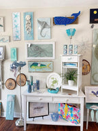 Crushed Glass for Resin Art - 3-6mm Purple, 1.5lb | Broken Glass Pieces for Crafts, Vase Filler & Decorative Stones