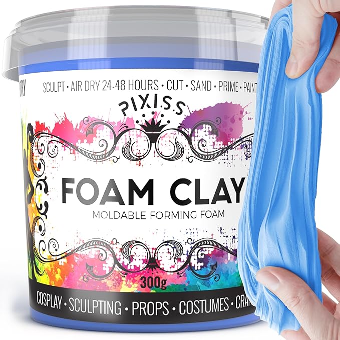 Pixiss Foam Clay (300g, Blue)
