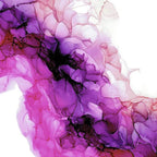 Pixiss Purple Alcohol Ink Set - 5 Shades of Highly Saturated Alcohol Ink for Epoxy Resin Supplies, Yupo Paper, Tumblers, Coasters - Resin Colorant for Epoxy Resin and Resin Art Supplies