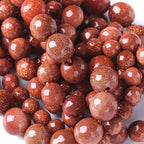 60pcs 6mm Natural Gold Sandstone Beads Faceted Stone Energy Healing Beads for Jewelry MakingDIY Bracelet Necklace Accessories 15" (6mm, Faceted Gold Sandstone)