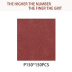 150pcs 150 Grit Sanding Discs, 5-Inch 8-Hole Sandpaper, for Woodworking or Automotive