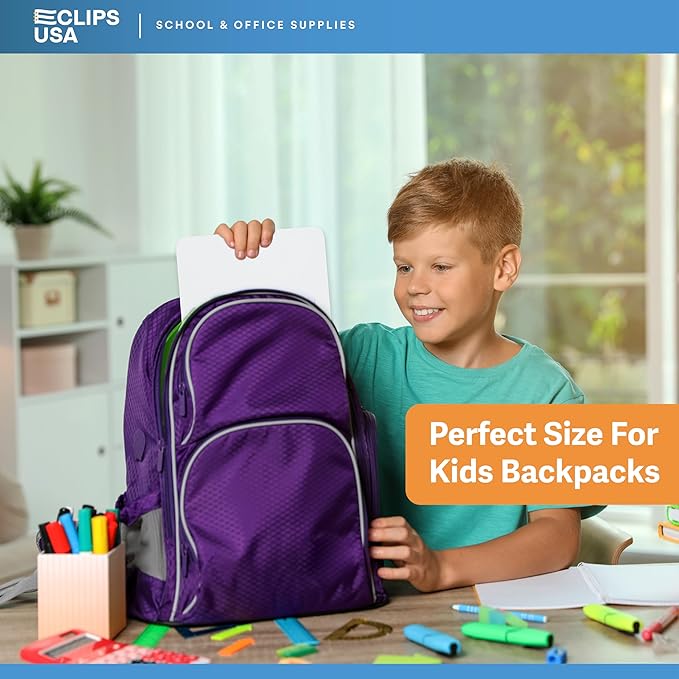 Dry Erase Board, Dry Erase Lap Boards (with 12 Markers & 12 Erasers), Small White Boards Dry Erase, White Board Mini, 9” x 12” Double Sided (12 Pack)