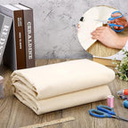 AK TRADING CO. Muslin Fabric/Textile Unbleached - Draping Fabric - Natural 10 Yards Medium Weight - 100% Cotton (63in. Wide), Natural Unbleached