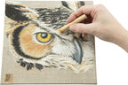 Senso Clear Primed Linen Panels - 8x10-3 Pack of Panels for Painting Oils, Acrylics, Pastels and More