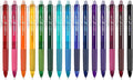 Vanstek 15 Colors Retractable Erasable Gel Pens Clicker, Fine Point(0.7), Make Mistakes Disappear, Premium Comfort Grip for Drawing Writing Planner and School Supplies