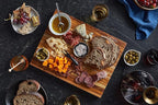 Sonder Los Angeles, Large Teak Wood Cutting Board for Kitchen with Juice Groove, Reversible Charcuterie Butcher Block 18x14x1.25 in (Gift Box Included)