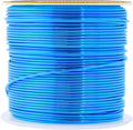 Mandala Crafts 18 Gauge Anodized Aluminum Craft Wire for Jewelry Making - 100 FT Colored Flexible Bondi Blue Wire - Bendable for Bonsai Armature Crafting Sculpting