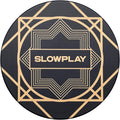 SLOWPLAY Nash Ceramic Poker Chips in Bulk, Casino Grade Ceramic 12-Gram Poker Chip for Texas Hold'em, 43mm Professional Chips Pack of 50 (Black)