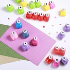 Geyee 68 Pieces Scrapbook Paper Punch Hole Punches Shape Mini Gift Card Punch Small Scrapbooking Shape Cutters for Nail Stamp Supplies DIY Craft Fun Projects, 68 Styles